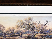 Load image into Gallery viewer, Herb Booth Brush Country Covey - Lithograph - Brand New Custom Sporting Frame