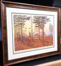 Load image into Gallery viewer, Herb Booth The Home Place Lithograph Bobwhite Quail 1974 - Brand New Super Custom Frame