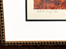 Load image into Gallery viewer, Herb Booth The Home Place Lithograph Bobwhite Quail 1974 - Brand New Super Custom Frame