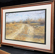 Load image into Gallery viewer, John Dearman Blue Quail - GiClee Full Sheet - Brand New Custom Sporting Frame