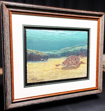 Load image into Gallery viewer, John Dearman Flounder 2024 GiClee Quarter Sheet - Brand New Super Custom Sporting Frame