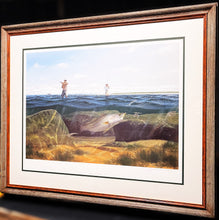 Load image into Gallery viewer, John Dearman Penascal Point &amp; Rocky Slough - Lithograph&#39;s Matched And Paired Set Of Two - Brand New Super Custom Sporting Frames