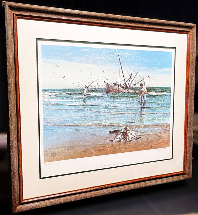 John Dearman Southeast Breeze Lithograph - Artist Proof - Brand New Super Custom Sporting Frame