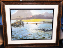 Load image into Gallery viewer, John P. Cowan Dog Days Rare GiClee Full Sheet - Brand New Super Custom Sporting Frame