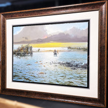 Load image into Gallery viewer, John P. Cowan Dog Days Rare GiClee Full Sheet - Brand New Super Custom Sporting Frame