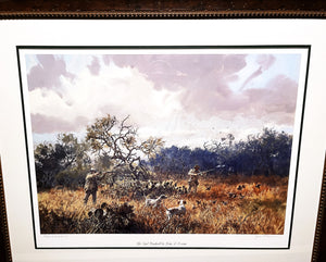 John P. Cowan The Bad Windmill Lithograph Artist Proof 2003 - Brand New Custom Sporting Frame