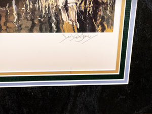 Lee LeBlanc Greenhead Grandeur Plate 1 Lithograph - Brand New Super Custom Sporting Frame