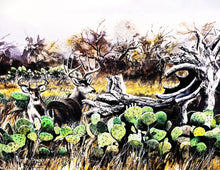 Load image into Gallery viewer, Les McDonald Cactus Bucks GiClee Half Sheet - Brand New Super Custom Sporting Frame