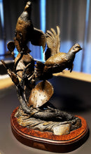 Load image into Gallery viewer, Ronnie Wells Bobwhite Quail Bronze - Very Large Heavy Pre-Owned Mint Custom Solid Cast