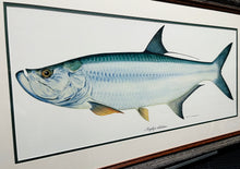 Load image into Gallery viewer, Ben Kocian Tarpon - Texas Sea Center Poster Art Lithograph Quality - Brand New Super Custom Sporting Frame