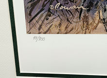 Load image into Gallery viewer, John P. Cowan Cactus Covey Lithograph Year 1988 - Brand New Custom Sporting Frame