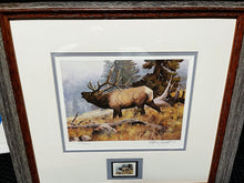 Load image into Gallery viewer, Ken Carlson 1984 Boone And Crockett Club Stamp Print With Stamp - Brand New Custom Sporting Frame