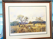 Load image into Gallery viewer, John P. Cowan Upwind Downwind Lithograph - Brand New Super Custom Sporting Frame