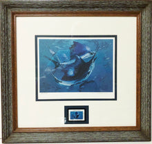 Load image into Gallery viewer, Stanley Meltzoff 1988 Coastal Conservation Association CCA Stamp Print With Stamp - Brand New Custom Sporting Frame